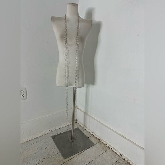 Vintage Bundle Of 2 100” Sterling O-Link Necklaces - Picture 7 of 13